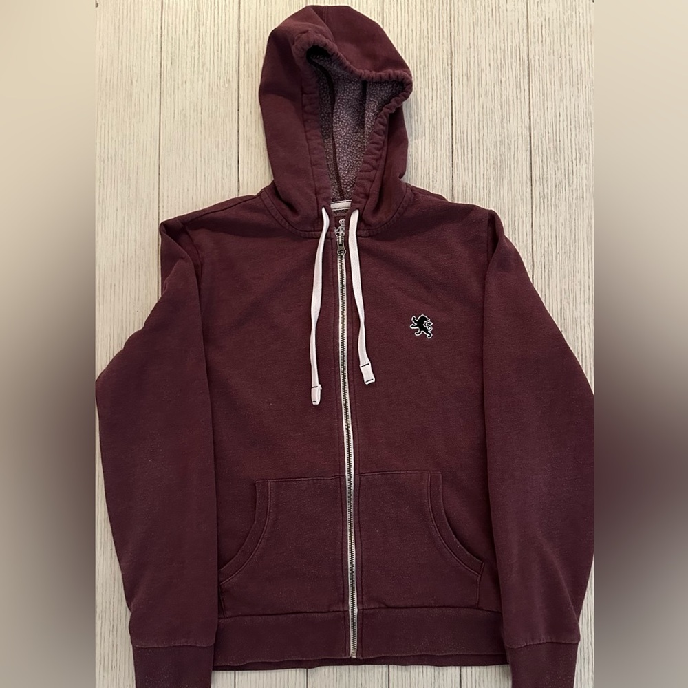 Express Zippered Hoodie, size Medium